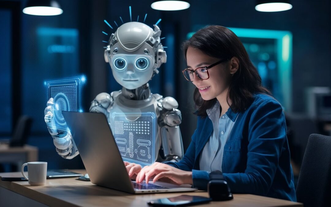 L&rsquo;intelligence artificielle dans la création de contenu marketing