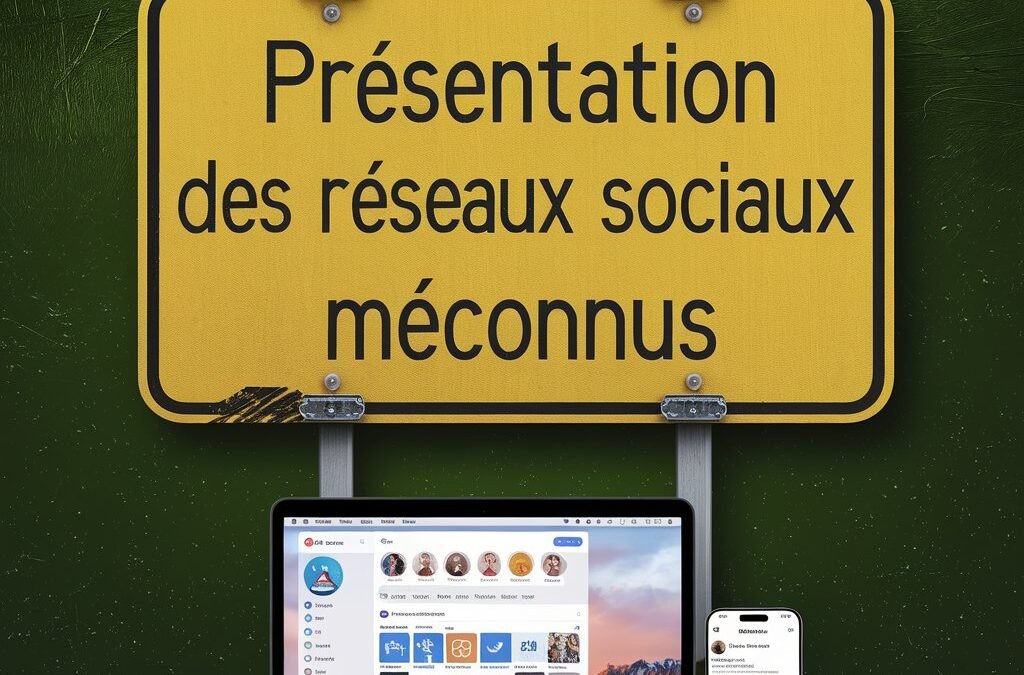 Découverte des réseaux sociaux peu connus en France en 2024