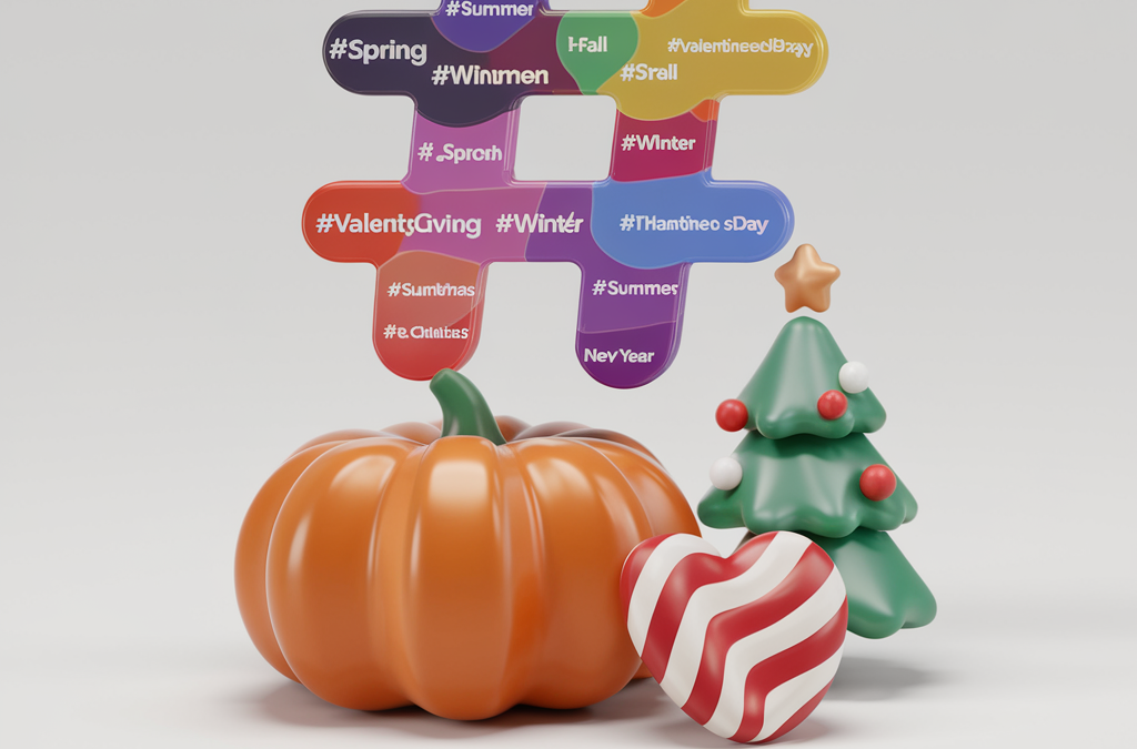 Maximiser l&rsquo;impact de votre contenu avec les hashtags saisonniers et événements spéciaux
